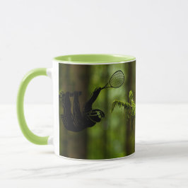 Tennis Sloth Rainforest Tasse