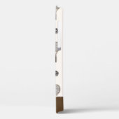 Tennis Soft Pink & Brown Individuelle Name Giro-Sp Case-Mate iPhone Hülle (Rückseite / Links)