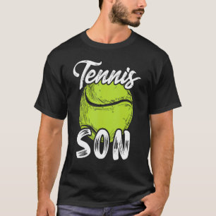 Tennis Son Men Family Set Tennis Ball Pla T-Shirt