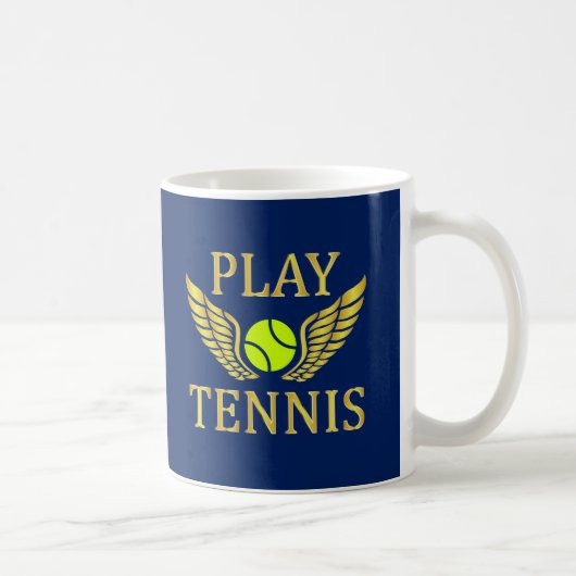Tennis spielen kaffeetasse (Rechts)
