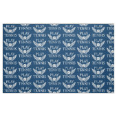 Tennis spielen stoff (Fat Quarter (45,7 x 55,9 cm))