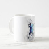 TENNIS-SPIELER - Tasse (Vorderseite Links)
