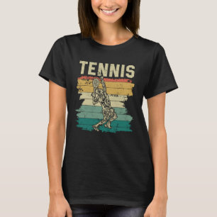 TENNIS-Spieler Vintag-Court-Sportfanatiker T-Shirt