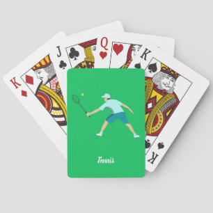 Tennis Spielkarten