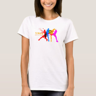 Tennis Sport Frauen T-Shirt