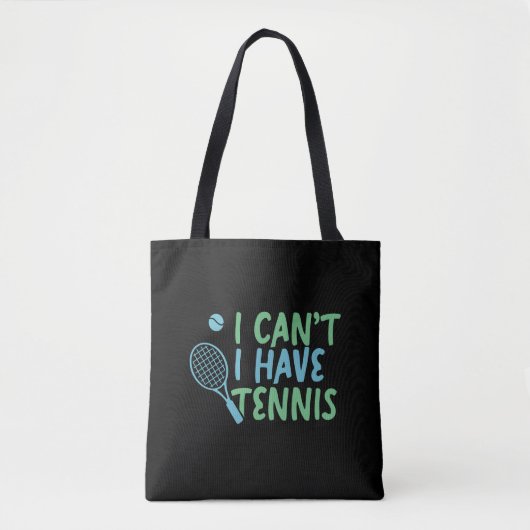 Tennis Sport Funny Tennis Geschenke Tasche (Vorderseite)