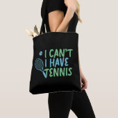 Tennis Sport Funny Tennis Geschenke Tasche (Von Nahem)