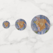 Tennis Sport Geburtstag Konfetti (Vorderseiten)