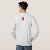 Tennis Sport | Lange Schlange des T - Shirt (Schwarz voll)