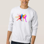 Tennis Sport | Männerpullover Sweatshirt (Vorderseite)