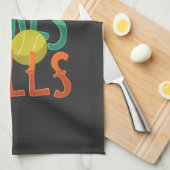 Tennis Sport Tennis Spielgeschenk Geschirrtuch (Viertel Falte)