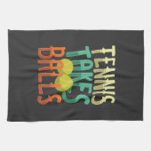 Tennis Sport Tennis Spielgeschenk Geschirrtuch (Horizontal)