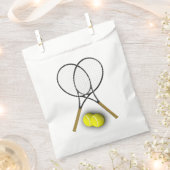Tennis Sport Thema Geschenktütchen (Ausgeschnitten)