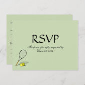 Tennis Sport UAWG Dinner Auswahl Postkarte (Vorne/Hinten)