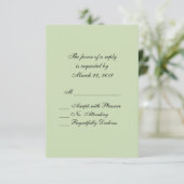 Tennis Sport UAWG RSVP Karte (Stehend Vorderseite)