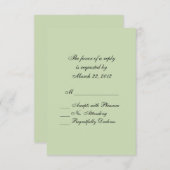 Tennis Sport UAWG RSVP Karte (Vorne/Hinten)