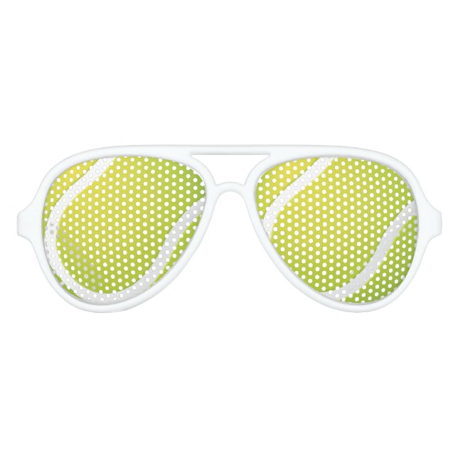 Tennis | Sportfan Partybrille (Vorderseite)