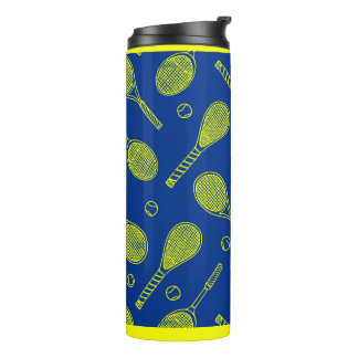 Tennis Sports Design Tumbler Thermosbecher