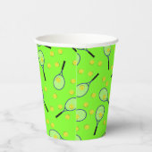 Tennis Sports Geburtstagsparty Pappbecher (Rechts)