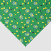 Tennis Sports Geburtstagsparty Seidenpapier (Ausschnitt)