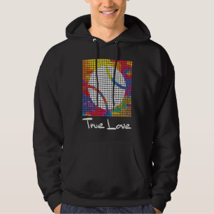 Tennis-Spruch für Tennis-Coach-Tennisball-Spieler Hoodie