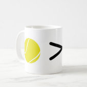 Tennis>Squash Kaffeetasse (Vorderseite Links)