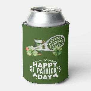 Tennis St. Patrick's day für Tennisspieler Dosenkühler