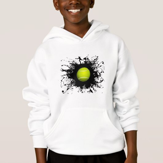 Tennis-städtische Art Hoodie (Vorderseite)