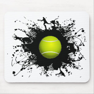 Tennis-städtische Art Mousepad