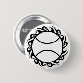 Tennis. Stamm. Button (Vorne & Hinten)