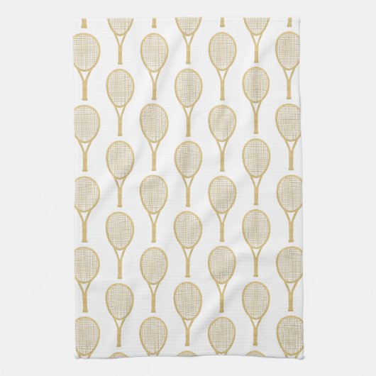 Tennis Star Geschirrtuch (Vertikal)