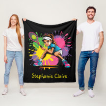 Tennis Star Girl Geburtstagsgeschenk