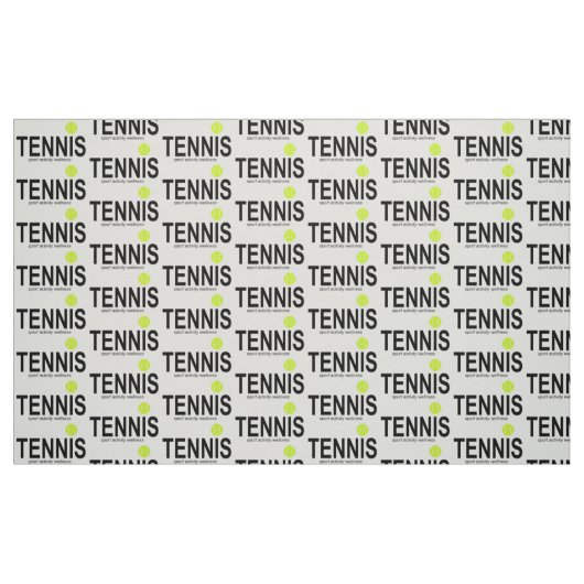 Tennis Stoff (Fat Quarter (45,7 x 55,9 cm))