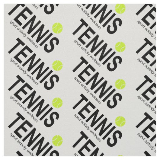 Tennis Stoff (Muster)