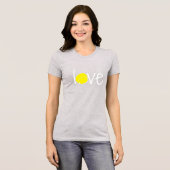 Tennis-T - Shirt "Liebe" (Vorne ganz)