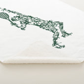 Tennis T Shirt - Spielerposition Balls Racket in Sherpadecke (3/4)