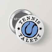 Tennis Talent Blues Button (Vorne & Hinten)