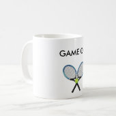 Tennis-Tasse Kaffeetasse (Vorderseite Links)