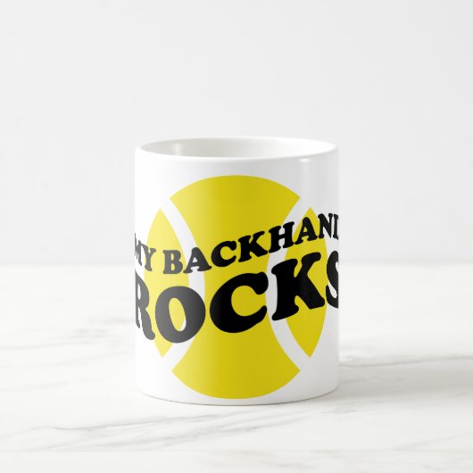 Tennis-Tasse mit lustigem Slogan-Sprichwort Kaffeetasse (Mittel)