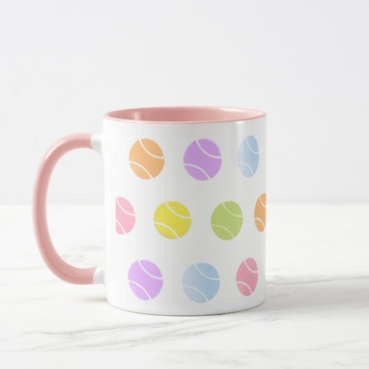 Tennis-Tasse Tasse (Links)