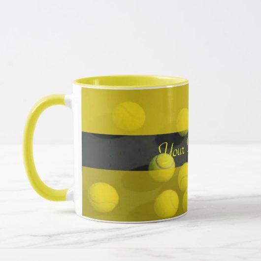 Tennis-Tasse Tasse (Links)