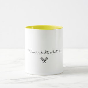 Tennis-Tasse Tasse