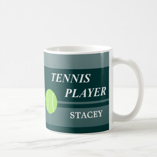 Tennis-Tassen Kaffeetasse (Rechts)