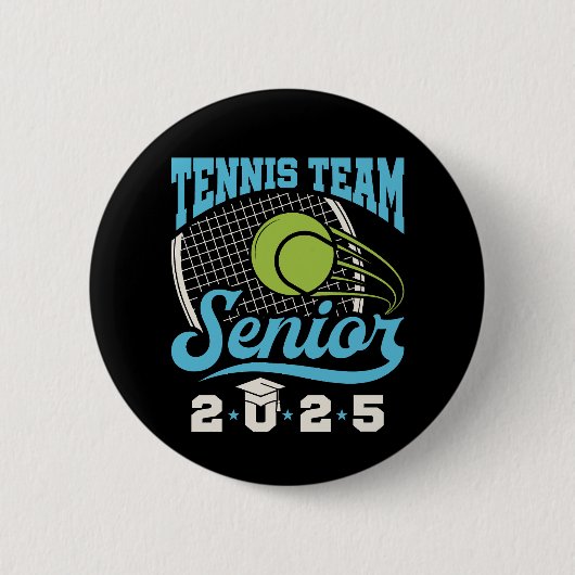 Tennis Team Senior Class 2025 Button (Vorderseite)