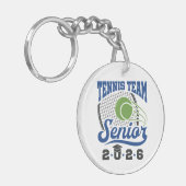 Tennis Team Senior Class 2026 Schlüsselanhänger (Vorderseite links)