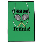 Tennis Tennis Player Mittlere Geschenktüte (Vorderseite)