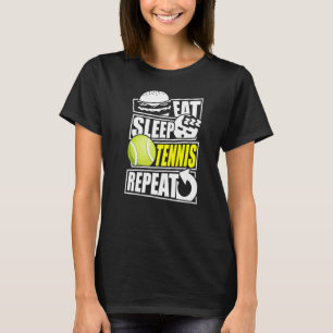 Tennis Tennis Racket Tennis Ball Tennis Court Tenn T-Shirt