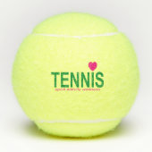 Tennis Tennisbälle (Vorderseite)
