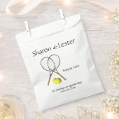 Tennis Theme Geschenktütchen (Ausgeschnitten)