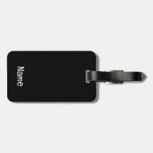 Tennis Themed Gepäckanhänger (Rückseite horizontal)